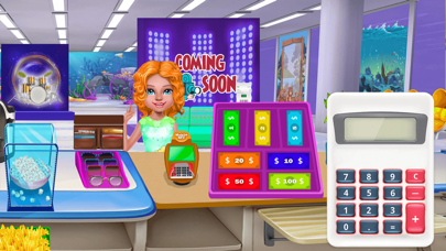收银员电影院 电影 收银机 儿童游戏