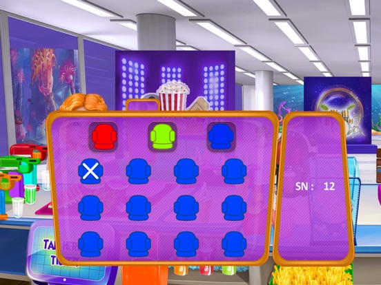 收银员电影院 电影 收银机 儿童游戏