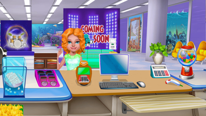 收银员电影院 电影 收银机 儿童游戏