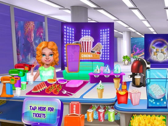 收银员电影院 电影 收银机 儿童游戏