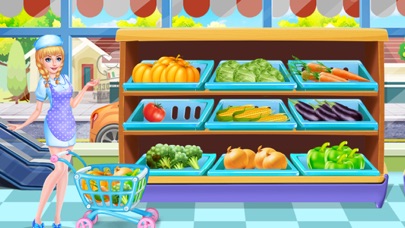 超市收银员和经理 儿童游戏