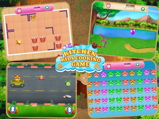 厨房孩子烹饪比赛