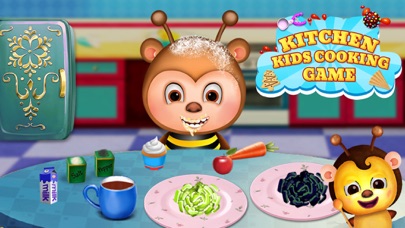 厨房孩子烹饪比赛