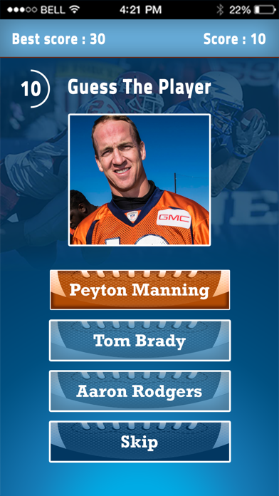 猜猜美国足球运动员_NFL测验