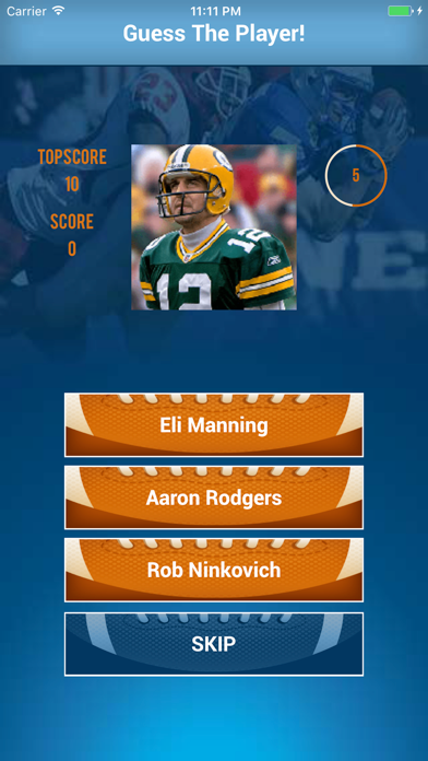 猜猜美国足球运动员_NFL测验