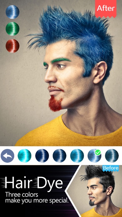 美发相机 - 美颜美妆发型设计沙龙, 天天染色美图直播