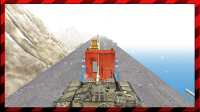 军事坦克运输车卡车山模拟器