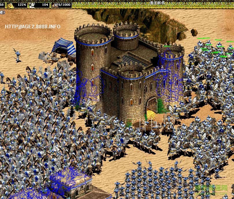 帝国时代2好玩的地图打包下载