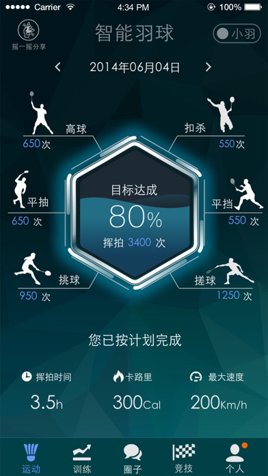 智能羽球-羽毛球运动智能训练教学助手