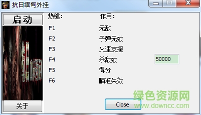 血战缅甸六项修改器下载v2.0 最新版