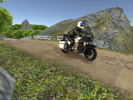 OffRoad警察自行车运输_摩托车驾驶