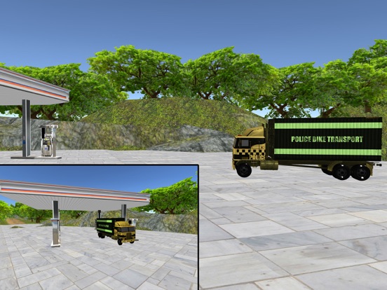 OffRoad警察自行车运输_摩托车驾驶