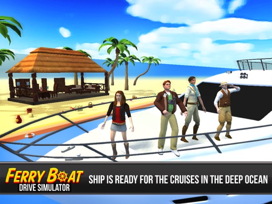 渡轮驾驶模拟器 乘坐渡轮运输