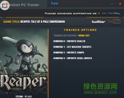 收割者剑客传奇金币修改器下载v1.4.3 +4中文版