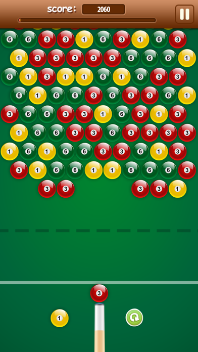 8个台球拍 - 射球