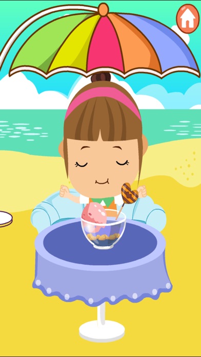 宝宝生日派对-公主游戏-蛋糕,冰激凌,沙拉