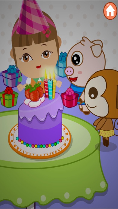 宝宝生日派对-公主游戏-蛋糕,冰激凌,沙拉