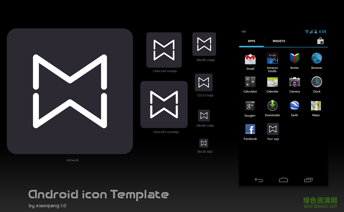 IconTemplate ps插件下载v1.0 免费版
