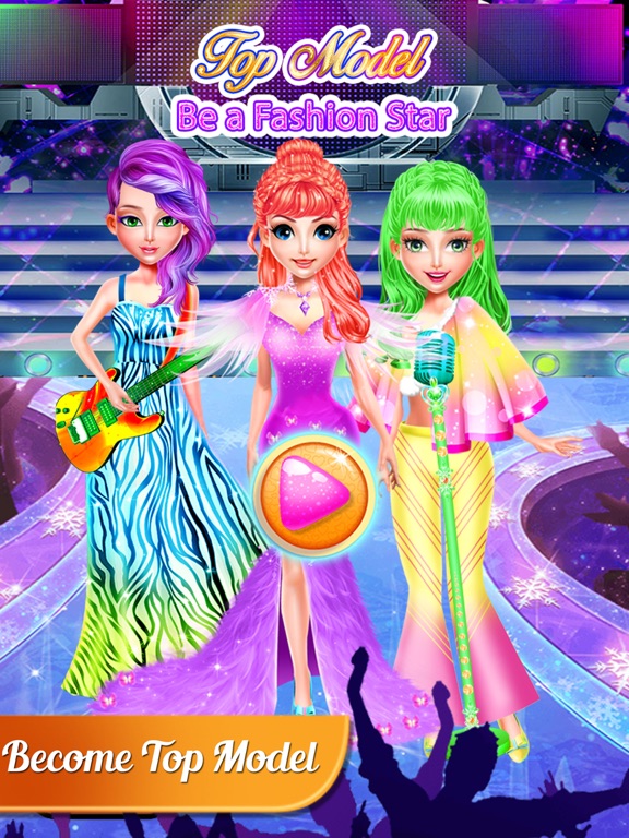 顶级模特是时尚之星 - 女孩冒险娱乐游戏