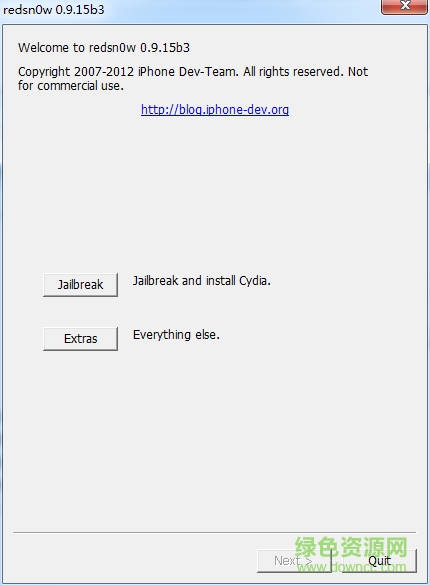 红雪越狱工具redsn0w下载v0.9.15b3 最新版