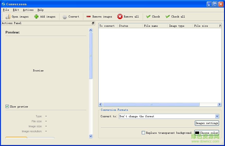 Converseen(图像批量转换器)下载v0.9.6.2 绿色免费版
