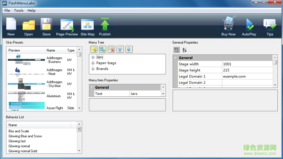 Flash Menu Labs(flash动画制作软件)下载v2.1.0 中文免费版
