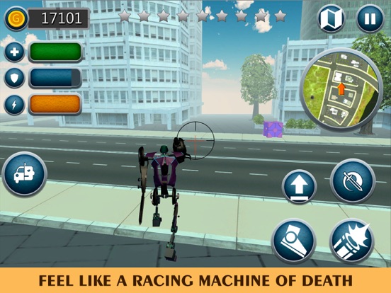 机械自行车机器人