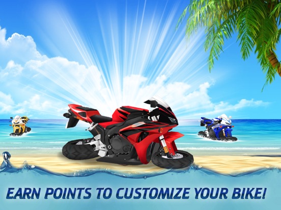 冲浪自行车水上赛车