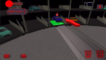 地下多车位停车场