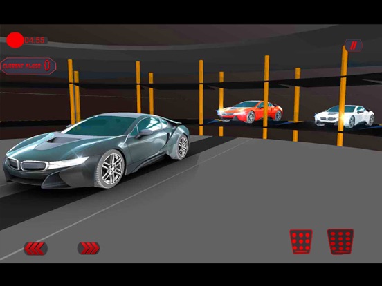 地下多车位停车场