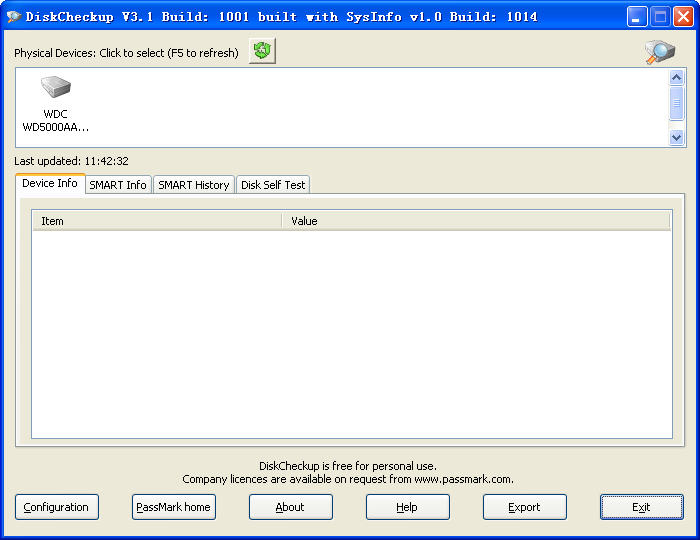 DiskCheckup汉化下载v3.3.1000 官方免费版