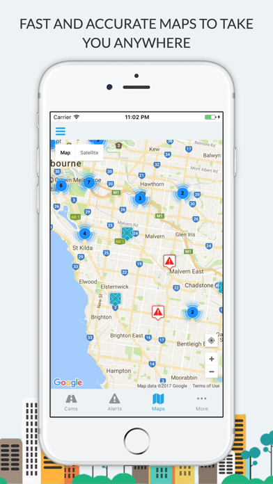 墨尔本交通_实时路况查询