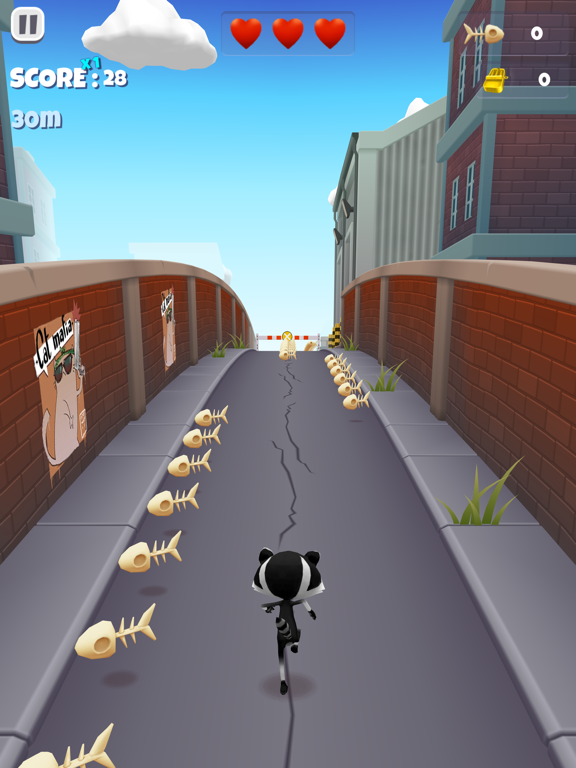 喵星人跑酷-吃鱼大作战