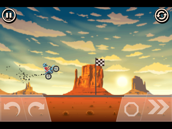 爆裂飞车手 - 亡命车手的暴力摩托爬坡赛