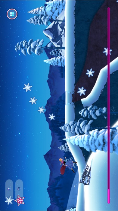 冰雪世界主题公主奇缘跑酷