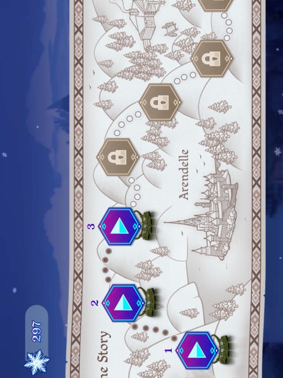 冰雪世界主题公主奇缘跑酷