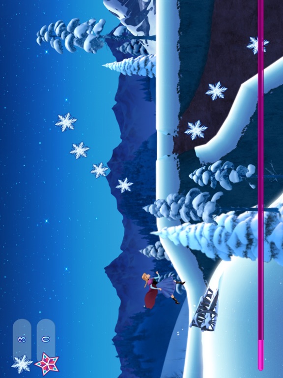 冰雪世界主题公主奇缘跑酷