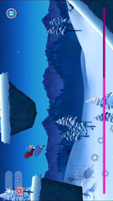 冰雪世界主题公主奇缘跑酷