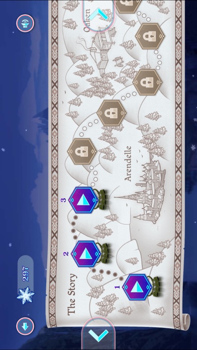 冰雪世界主题公主奇缘跑酷