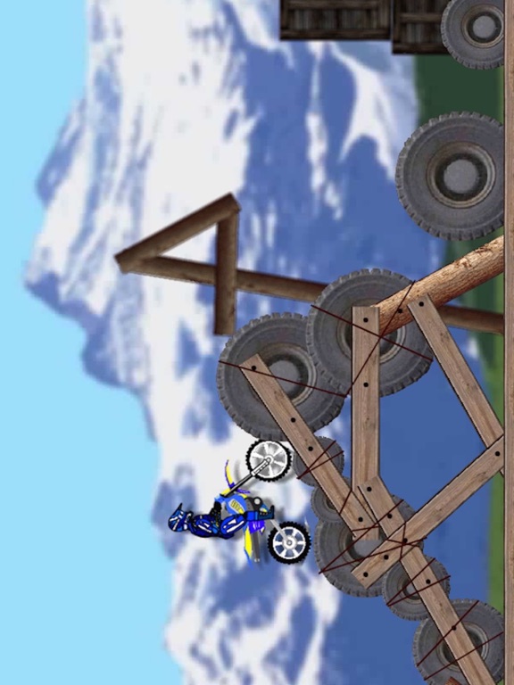 极限摩托车越野障碍特技比赛