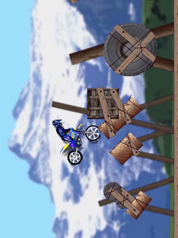 极限摩托车越野障碍特技比赛