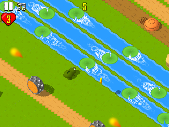 青蛙过河-跳跃跑酷