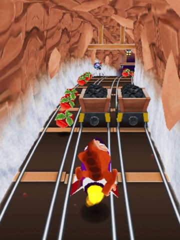 猴子跑酷之地铁雪地道路酷跑