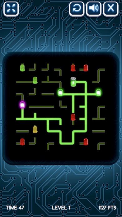 接通电源电线点亮灯泡.