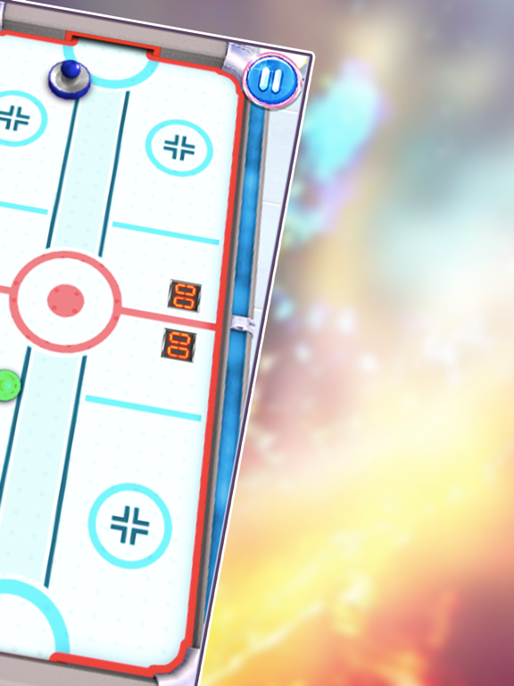 桌上冰球游戏 - 趣味桌球模拟对抗