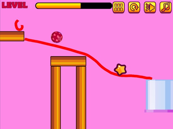 物理画线欢乐版：滚动弹球进玻璃杯