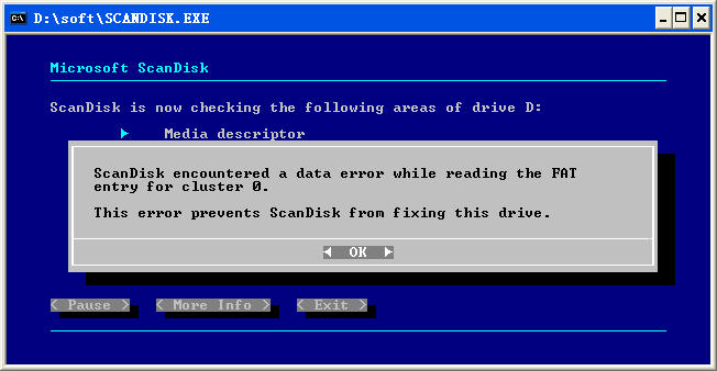 ScanDisk磁盘修复工具下载绿色免费版