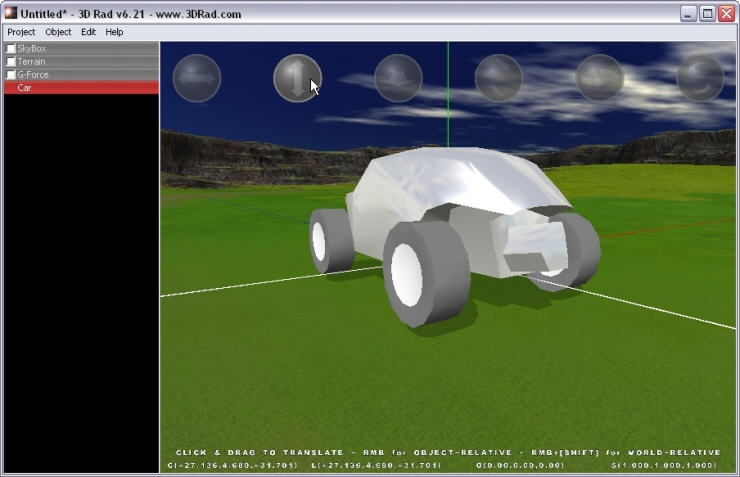 3D游戏制作工具 3D Rad