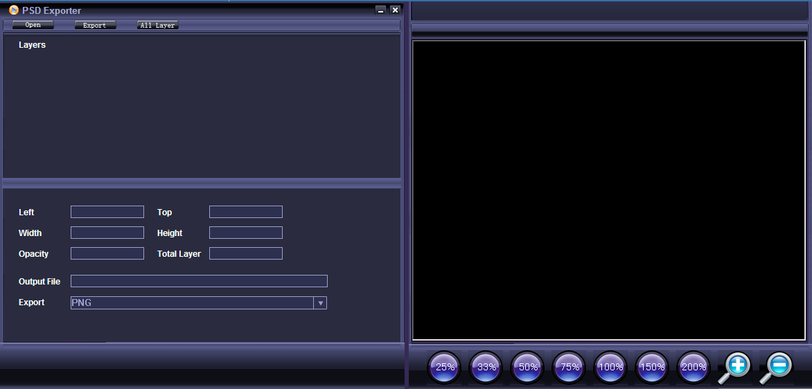 psd转换为png(psd exporter)下载v1.02 免费版