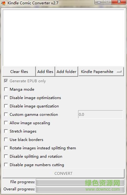 kindle漫画转换器(kindlecomicconverter)下载v5.2 绿色免费版